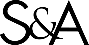 S&A Logo in Black